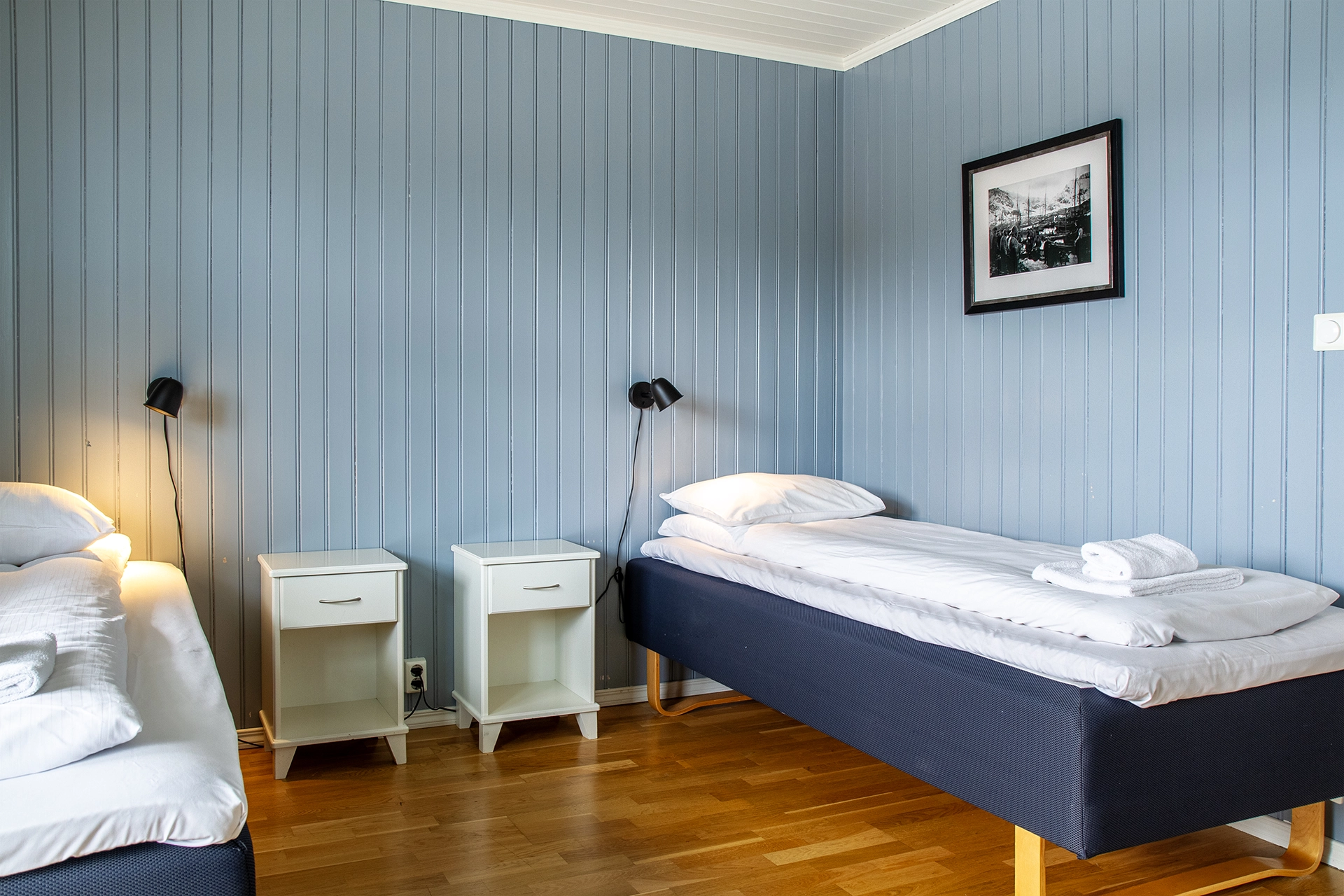Bedroom - Rorbuanlegget Svolvær Havn