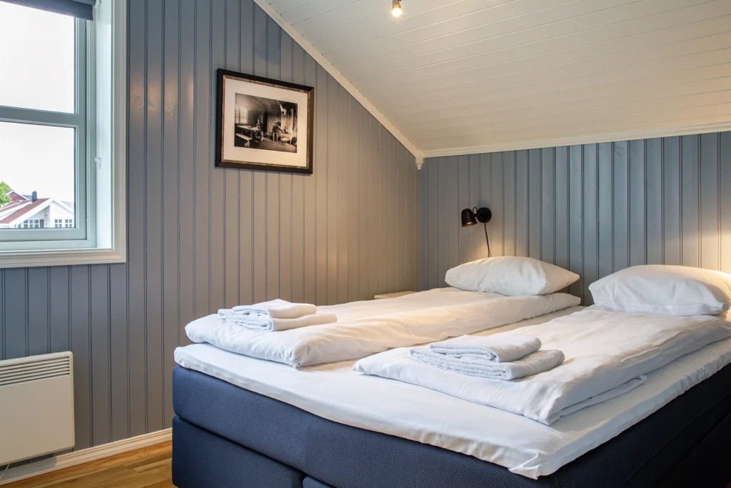 Bedroom - Rorbuanlegget Svolvær Havn