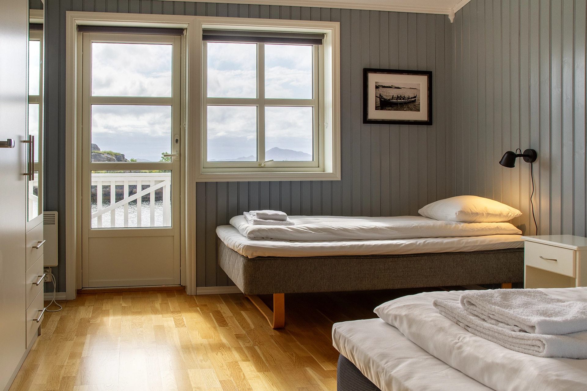 Bedroom - Rorbuanlegget Svolvær Havn